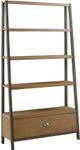 Olliix by Madison Park Brown/Bronze Seymore Bookcase-4
