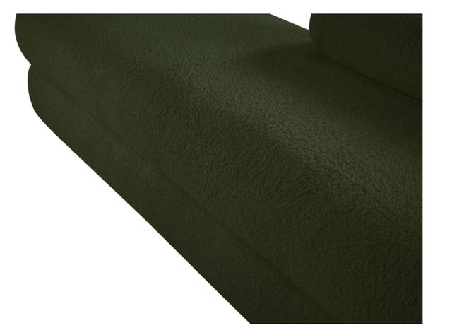 Meridian Furniture Kennedy Green Teddy Fabric Bench-3