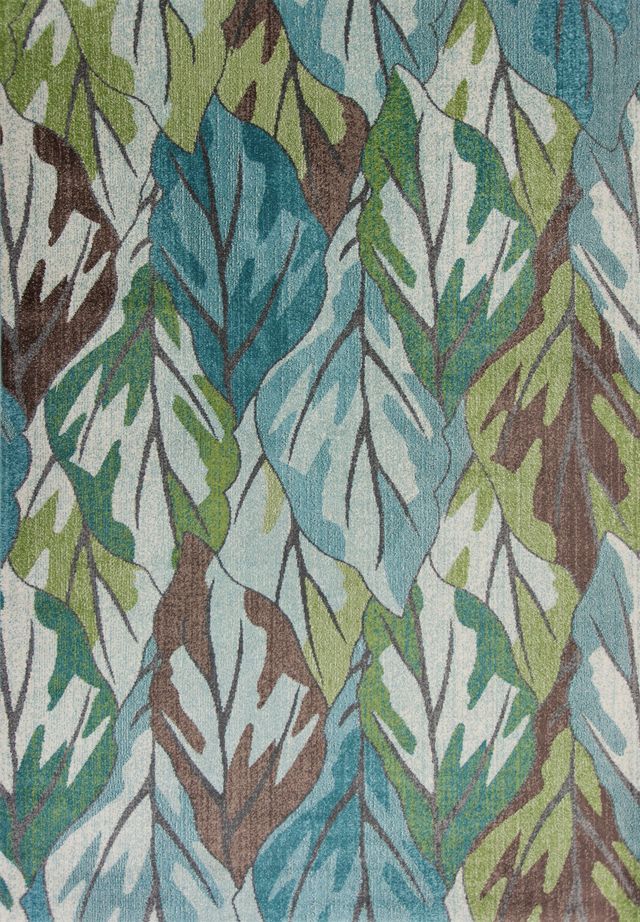 KAS Rugs Stella Blue Visions 5'x8' Rug-0