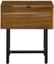 Armen Living Cusco Antique Acacia Nightstand-4