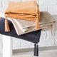 Surya Copacetic Navy 50"x60" Throw Blanket-3