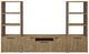 Coaster® Tabby 3-Piece Mango Entertainment Center with 60" TV Stand Set-0
