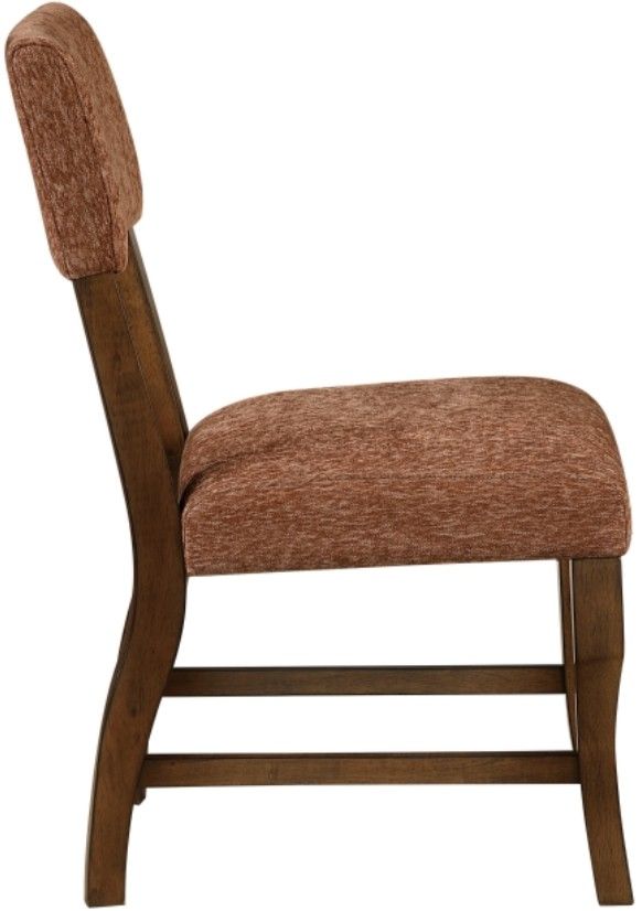 Homelegance® Aiden Rust Dining Side Chair-3
