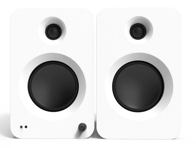 Kanto REN 5.25" Matte White Bookshelf Speakers (Pair)-0
