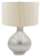 A & B Home Mercury Glass Bottel Shape Table Lamp-0