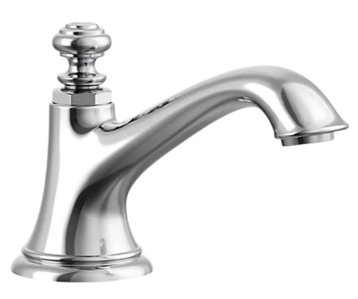KOHLER® Artifacts® with Bell Design Polished Chrome Bathroom Sink Faucet Spout-0