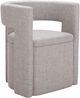 Zuo® Modern Papua Gray Dining Arm Chair-0