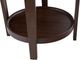 Riverside Furniture Walnut Park Dark Walnut Chairside Table-5