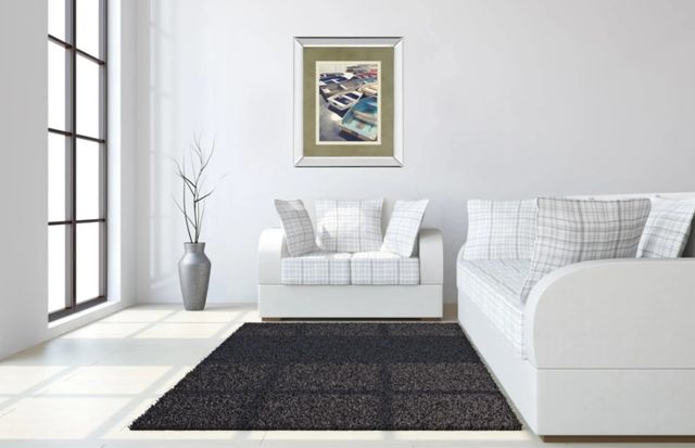 Classy Art Eastern Coastal by Sarah Gardner Mirror Framed Wall Art-3