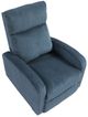 Homelegance® Parsons Midnight Blue Manual Push Back Recliner-3