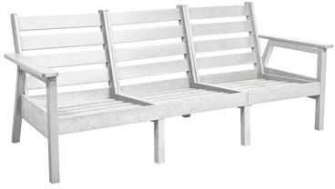 C R Plastics Tofino White Sofa-0