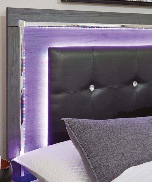 Signature Design by Ashley® Lodanna Gray King Panel Bed-1