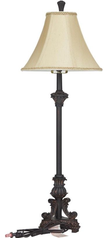 Deco Marche Bronze Polystone Buffet Lamp-0