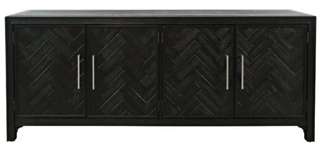 Jofran Inc. Gramercy Noir 4-Door Accent Cabinet-2