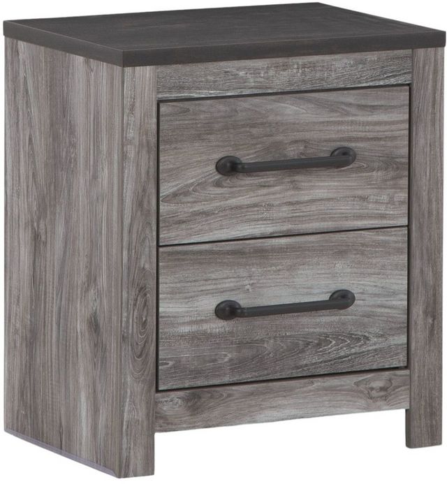 Signature Design by Ashley® Bronyan Dark Gray Nightstand