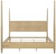 Legacy Classic Today's Traditions Natural Hickory California King Poster Bed-2