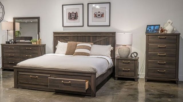Signature Design by Ashley® Brazen Valley Dark Brown Dresser-1