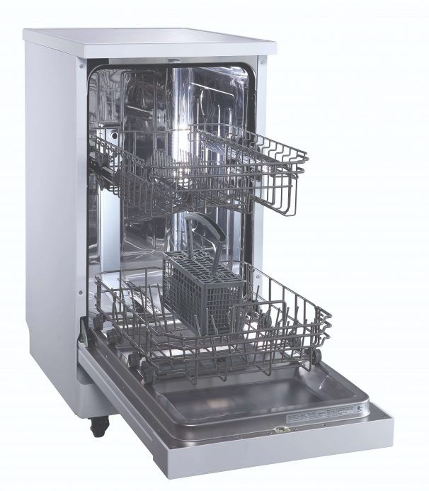 Danby® 18" White Portable Dishwasher-5