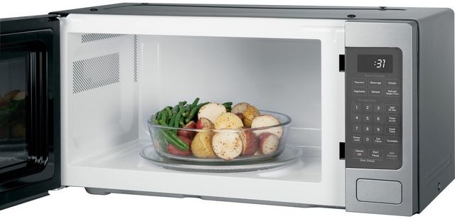 GE Profile™ 1.1 Cu. Ft. Stainless Steel Countertop Microwave-2