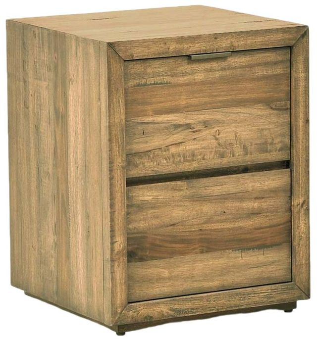 Napa Furniture Design La Jolla Brown 2-Drawer Small Nightstand-0