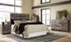 Signature Design by Ashley® Wynnlow 5-Piece Gray Queen Crossbuck Panel Bed Set-5