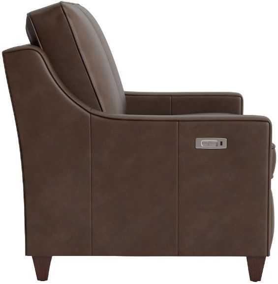 Bassett® Furniture Customizable BenchMade Power Reclining Slope Arm Loveseat-2