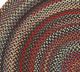 Capel Rugs Americana Black 36" Round Throw Rug-1
