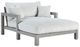 Signature Design by Ashley® Moonlight View Gray Aluminum/Fabric Outdoor Chaise Lounge-0