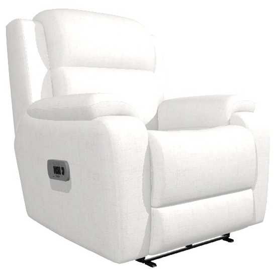 La-Z-Boy® Dorian Cream Power Wall Recliner with Headrest and Lumbar-0