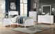 Mazin Furniture Wellsummer White Twin Youth Bed-2