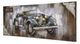 YHD Blue Vintage Car Wall Art-1