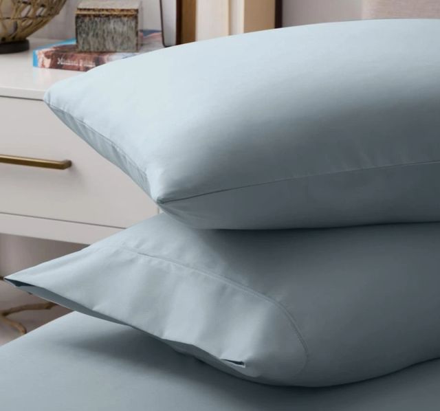 Malouf® Woven™ 2-Piece Rain Rayon From Bamboo King Pillowcase Set -0