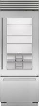 Sub-Zero® Classic Series 30" 17 Cu. Ft. Stainless Steel Built-In Bottom Freezer Refrigerator-0