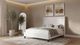 Coaster® Leslie Beige Youth Full Upholstered Platform Panel Bed-1