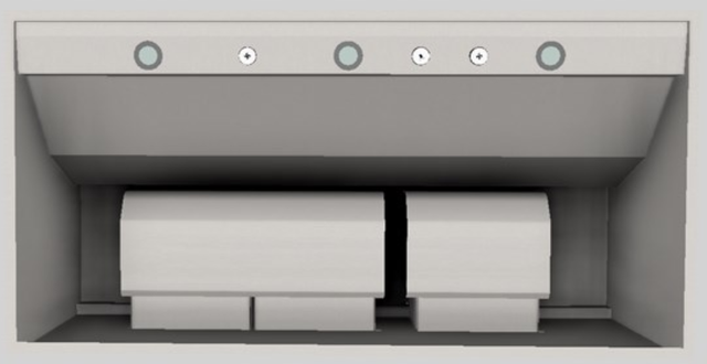 Vent-A-Hood® 48" Stainless Steel Wall Mounted Range Hood-3