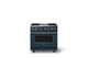Viking® 5 Series 36" Squall Pro Style Dual Fuel (NG) Range with Polished Chrome Trim-0