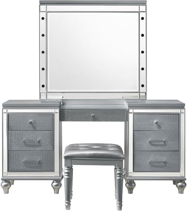 New Classic® Home Furnishings Valentino Silver Dressing Table-3