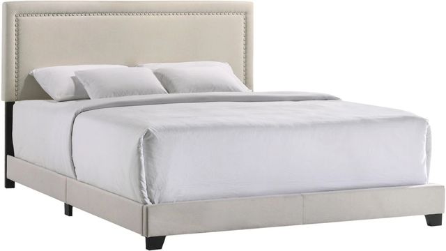 Intercon Zion Fog King Upholstered Bed-0