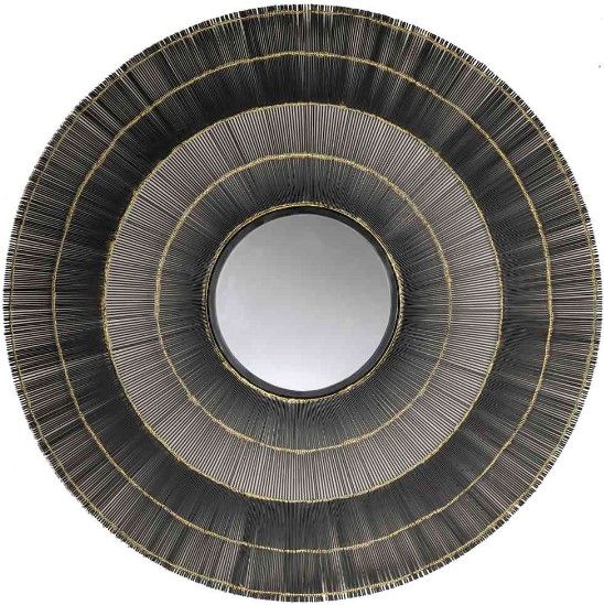 Crestview Collection Clark Black Wall Mirror-0