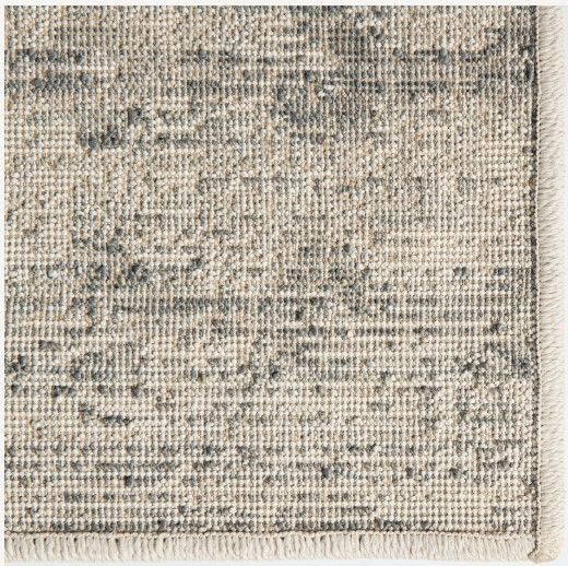 Orian Riverstone Barley Soft White 5'x8' Area Rug-4