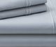 Malouf® Woven Supima® Premium Cotton Smoke Queen Sheet Set-0