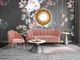 TOV Furniture Daisy Petite Blush Velvet Settee-4