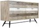 Armen Living Bridges Two Tone Grey Dresser -0