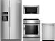 KitchenAid® 4 Piece Stainless Steel Kitchen Package-0