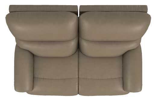 La-Z-Boy® Trouper Marble Power Reclining Loveseat with Headrest and Lumbar-4