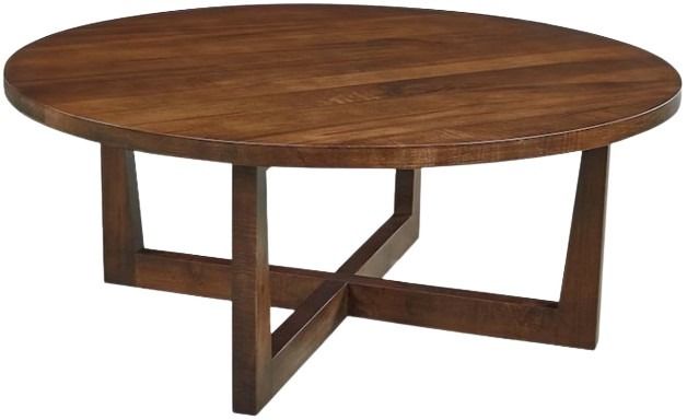 Bassett® Furniture Customizable BenchMade Liam Round Cocktail Table-0