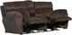 Catnapper® Sedona Mocha Power Reclining Lay Flat Console Loveseat with Storage and Cupholders-1