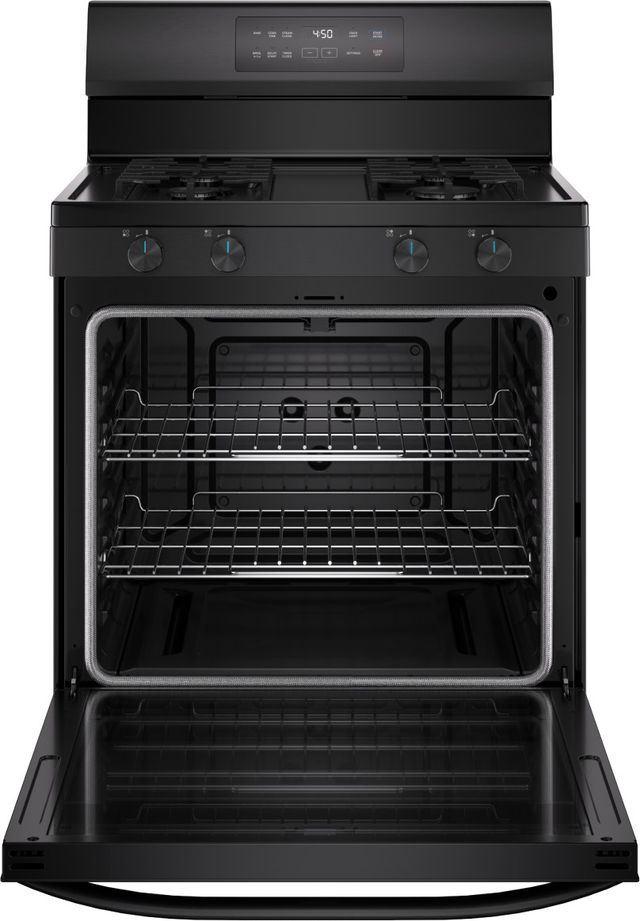 Midea® 30" Black Freestanding Gas Range-1