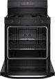 Midea® 30" Black Freestanding Gas Range-1
