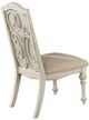 Furniture of America® Arcadia 2-Piece Off-White Side Chair Set-3